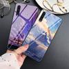 Luxury Phone Case For Samsung Galaxy A71 A72 A70 A73 A53 A13 5g A03 A22 A21s A03 Core A42 A52 Anime Scenery Glass Cover Capas