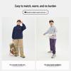 Boys' Fleece Lined Half-Zip Stand-Collar Sweatshirt