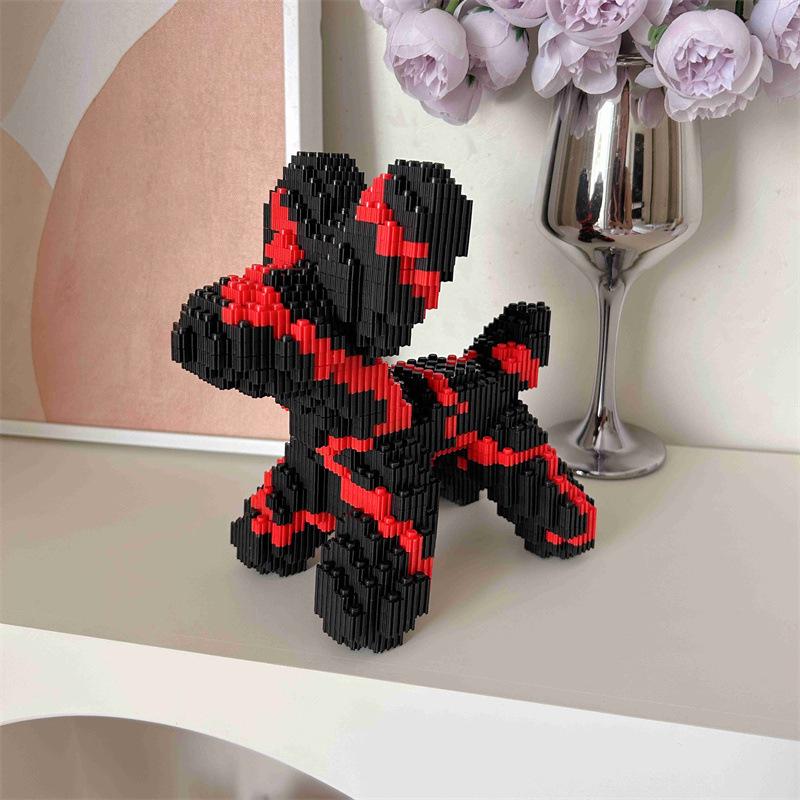 

Маленькая игрушка-конструктор: Украшение для ночного рынка, Детская развивающая головоломка «Собака из воздушных шаров», Милый летний подарок с животным