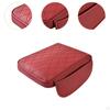 Car Armrest Cushion Arm Rest Covering Soft PU Leather Cover for Middle Console Protector