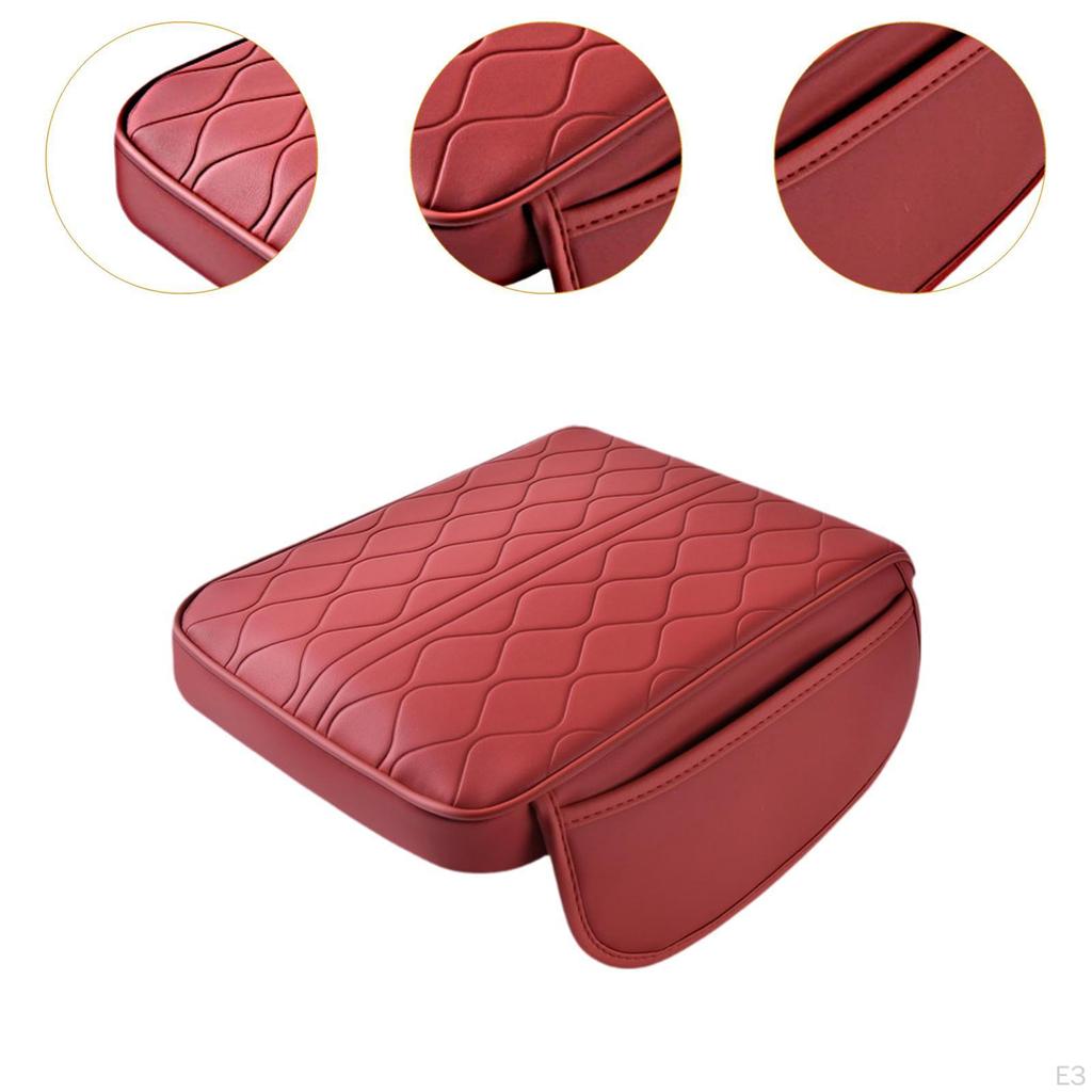 Cuscino per bracciolo auto, rivestimento in morbida pelle PU per protezione console centrale