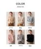 Women's Cashmere Knit Sweater: Soft, Thick, Slimming, and Loose Fit with Saddle Shoulder for Autumn and Winter.