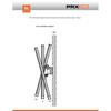 JBL PRX ONE Professional Mounting Bracket and Adapter Kit