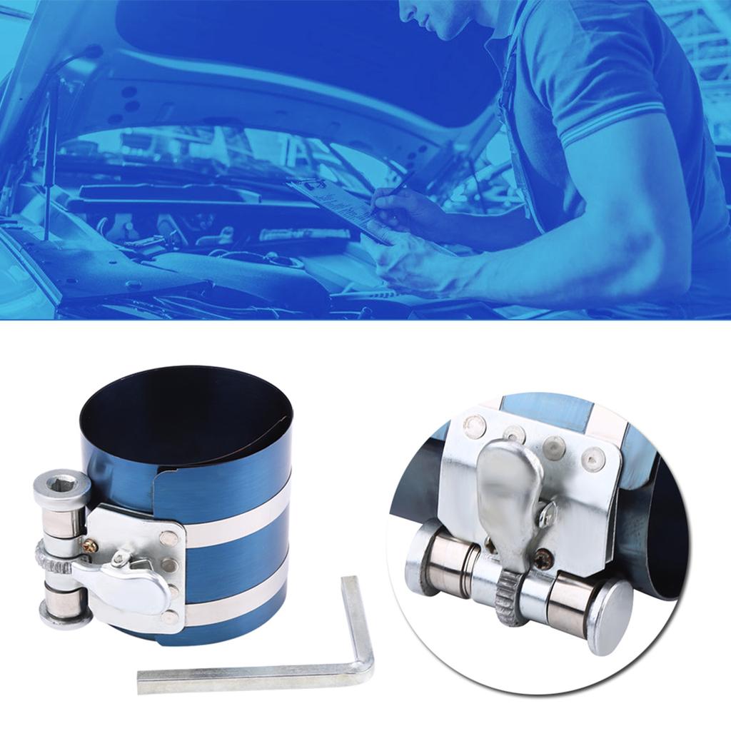 3inch Car Engine Piston Ring Compressor Installer Band Ratchet Tool 53mm125mm