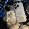 Süßes R-Rilakkuma kabelloses Ladecase für iPhone 17 Air 16 E 15 14 Plus 13 12 Mini 11 Pro Max Transparenter Silikon-Randschutz