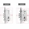 High quality, stainless steel security door lock panel handle and body,silent tongue,lock parts/accessories
