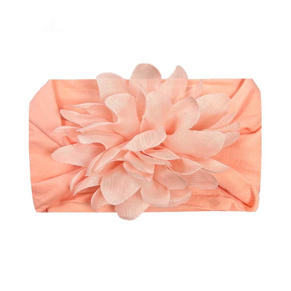 Chiffon Flower Baby Girls Headbands Soft Elastic Nylon Hairbands Baby Bows Hair Accessories for Baby Girls Newborns Infants
