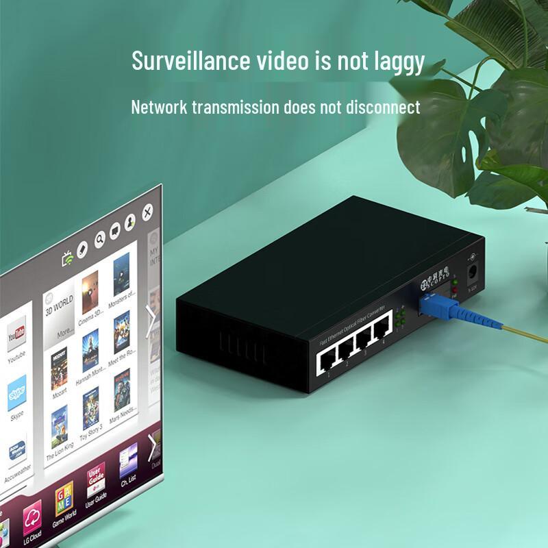 Zhongke Optoelectronics ZK-GE/104-20A Gigabit Fiber Optic Transceiver