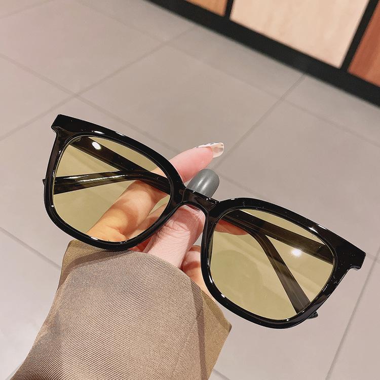 Women's Sunglasses Fashion Big Round Sun Glasses For Female Oversized Shades Vintage Jelly Color Pink Sunglass