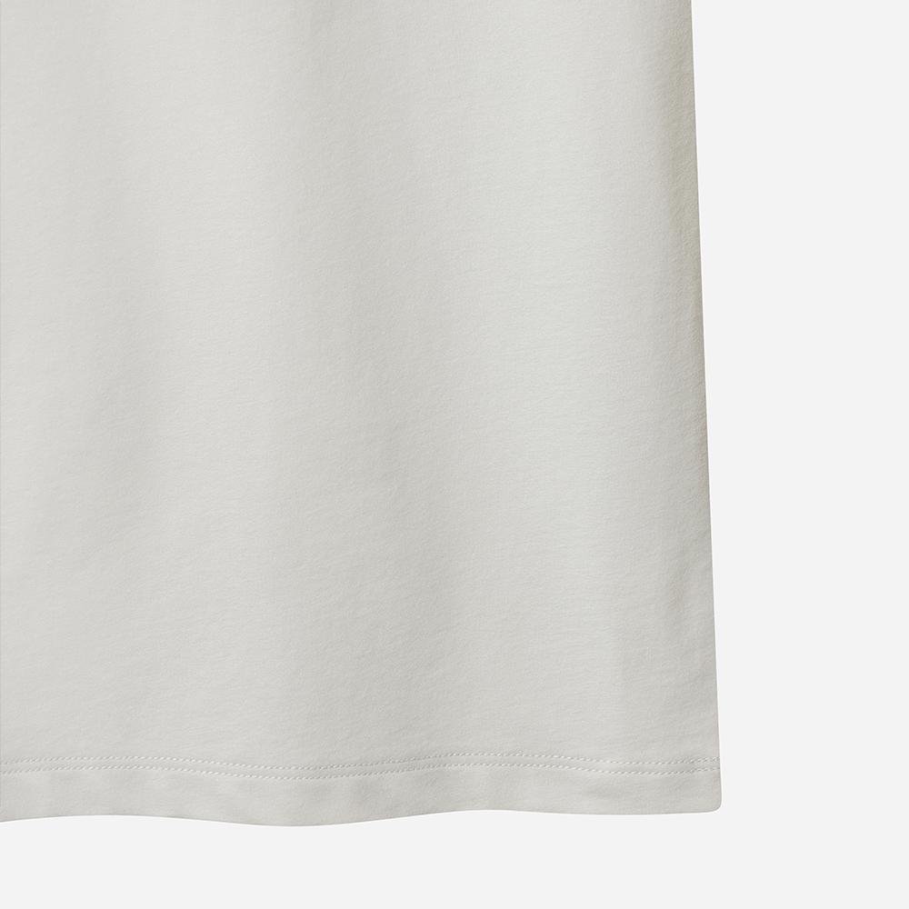 DOD Lettering Graphic Long Sleeve T-Shirt (Ivory)