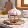 Egg Basket Ginger Garlic Storage Basket Decorative Portable with Handles Versatile Fresh Egg Holder Ceramic Holder for Ginger