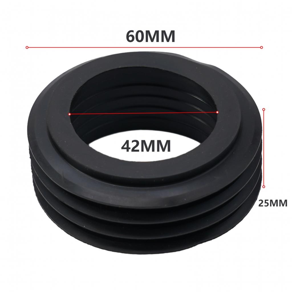 For 42mm 119.668.00.1 Rubber Cone Seal For Geberit 2* 2pc 60*42*25mm