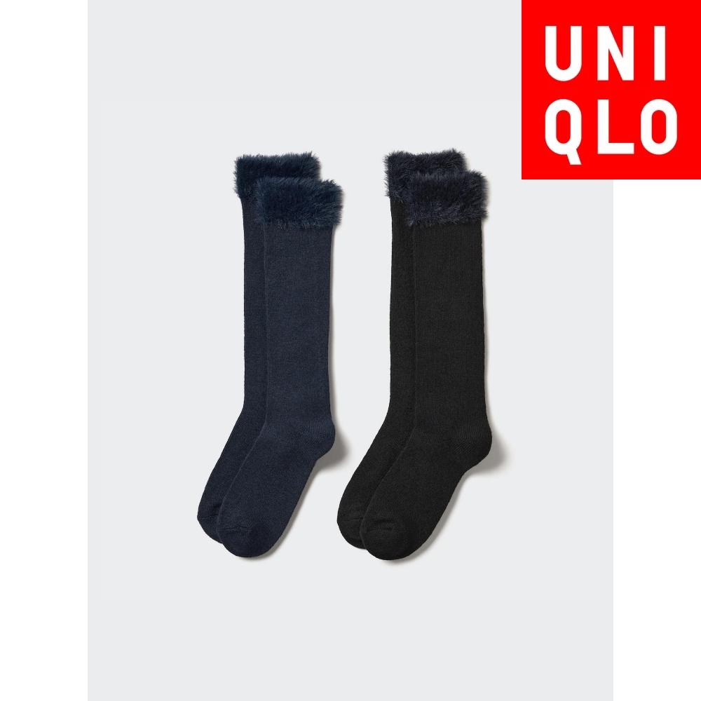 

Высокие носки UNIQLO JAPAN GIRLS HEATTECH 2 ПАРЫ 69 NAVY/1620