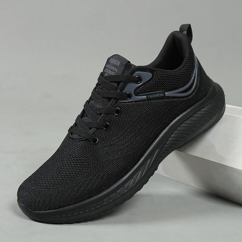 Quanzhou Running Shoes Four Seasons Mesh Soft-soled Sports Shoes Comfortable Casual Shoes Lightweight Breathable Shock-absorbing Running Shoes