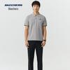 Skechers Men's Knitted Short Sleeve Polo Shirt P226M006