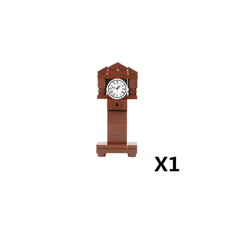 MOC City Stavebnice Scéna Doplňky Nábytek Postel Toaleta Vana Piano TV Pohovka Odpadkový koš Kuchyňské spotřebiče Cihlová hračka S14