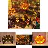 Stunning Halloween Led Lights Lantern With Various Bat Skull Pumpkin And Spider Designs For Home Decor
