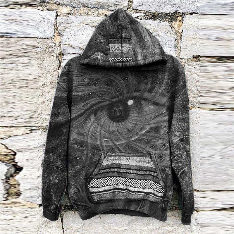 

Men s Abstract Graphic Prints Eye Hoodie Hoodies Sweatshirt Streetwear 5XL