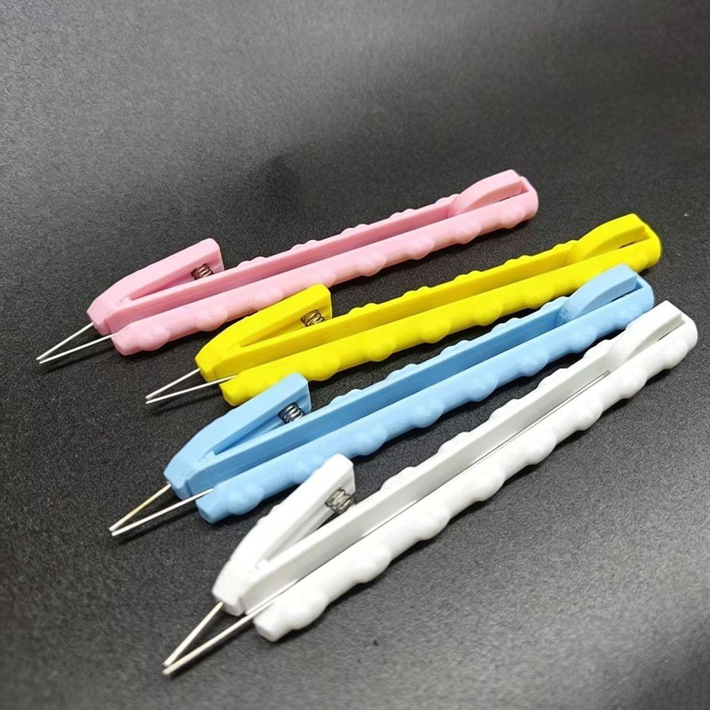 No-Clog Mechanism Bead Placement Pen Plastic Automatic Bead Dispenser  for Craft Enthusiasts