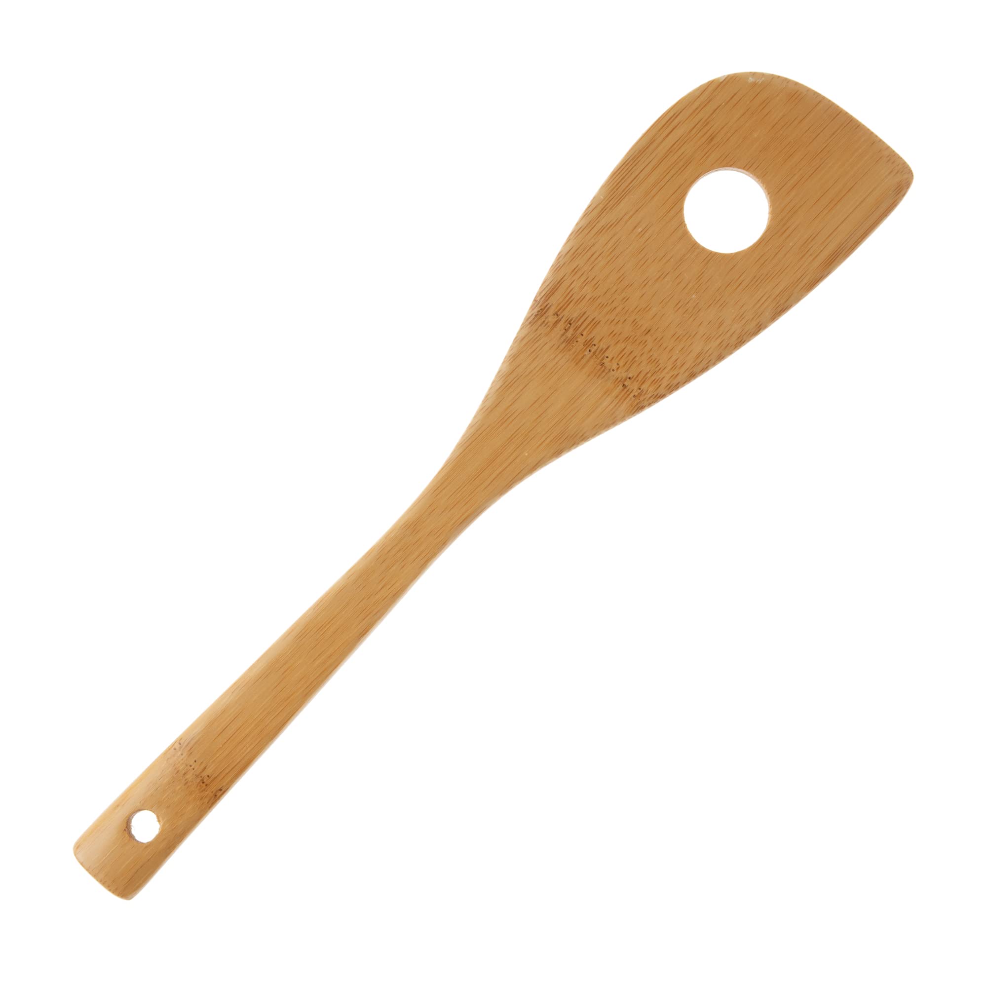 Nagao Moso Made in 18058 Spatula, Bamboo, 30cm, Perforated, Wooden, Japan,