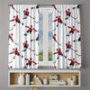 Hockey Player Print Curtains Polyester Fabric Suitable Bedroom Living Room Decoration Curtain Machine Washable Ideal For Great