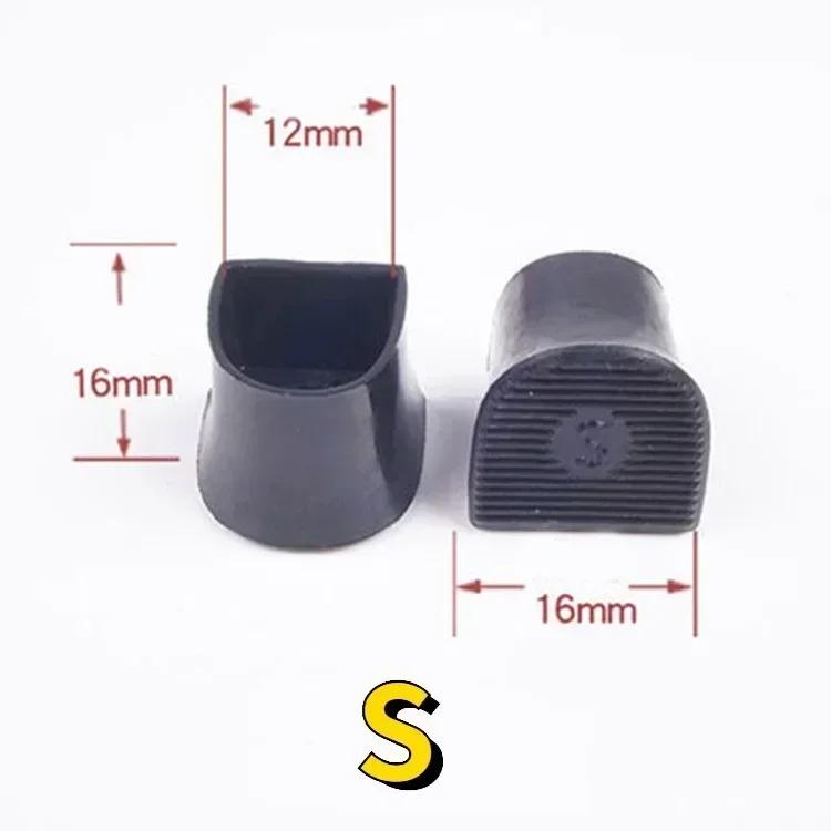 1pair New High Heel Protector Covers for Women Black Transparent Invisible Non-slip Wearable Heel Cover Shockproof Accessories