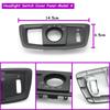 F20 F21 F22 F23 F48 F49 F39 Car Headlight Switch Panel HeadLamp Rotary Front Rear Foglight Button Cover For BMW 1S 2S X1 X2