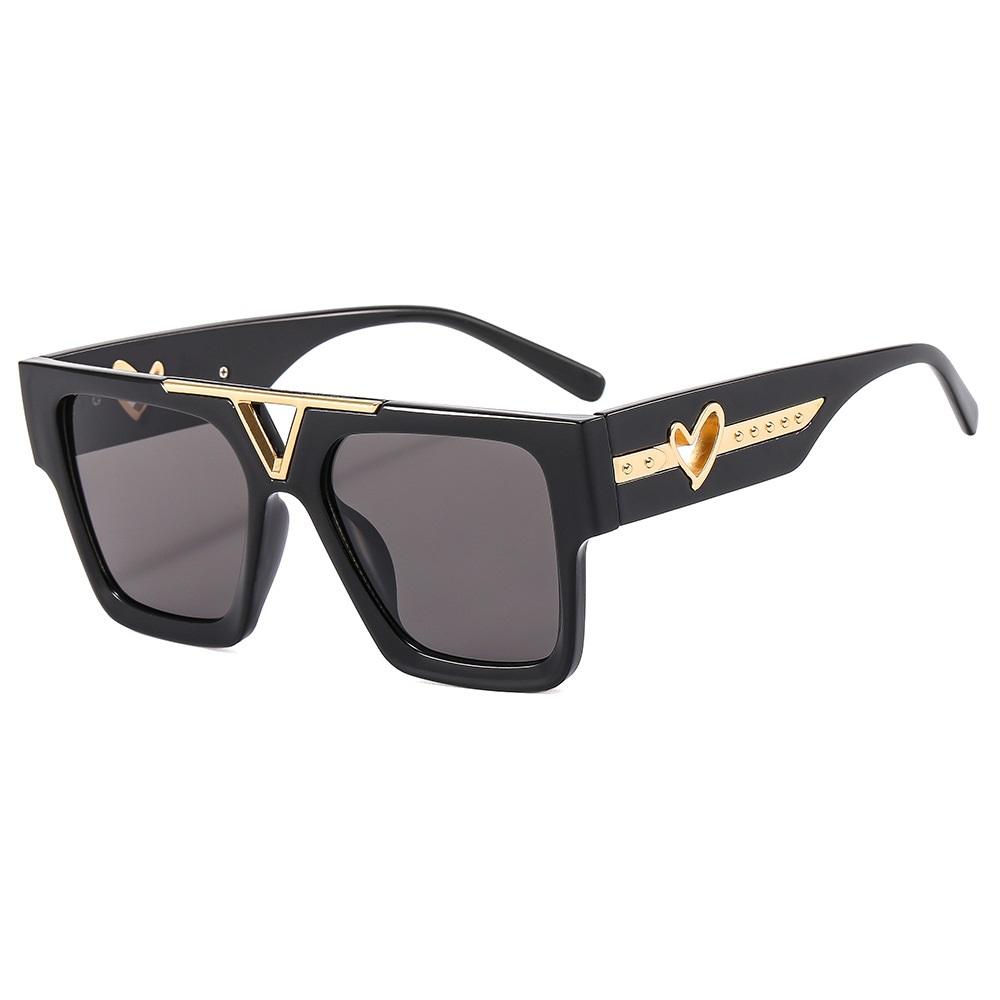 

New Luxury Glamour Sunglasses For Men And Women Love Designer Brand Glasses Unisex Fashion Square Shades UV400