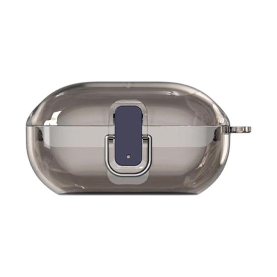 Earbud Protective Case with Lock Portable Shockproof Wireless Earphone Charging Case Cover Protector Clear TPU Shell Skin