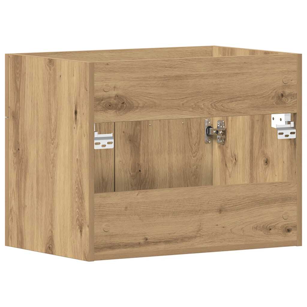 Artisan Oak Bathroom Vanity Cabinet 60 X 38.5 X 46 Cm