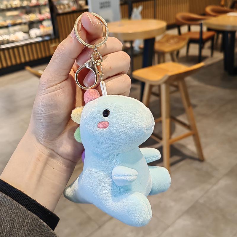 Pluszowy Brelok Mały Dinozaur - Urocza Zawieszka na Torby i Plecaki