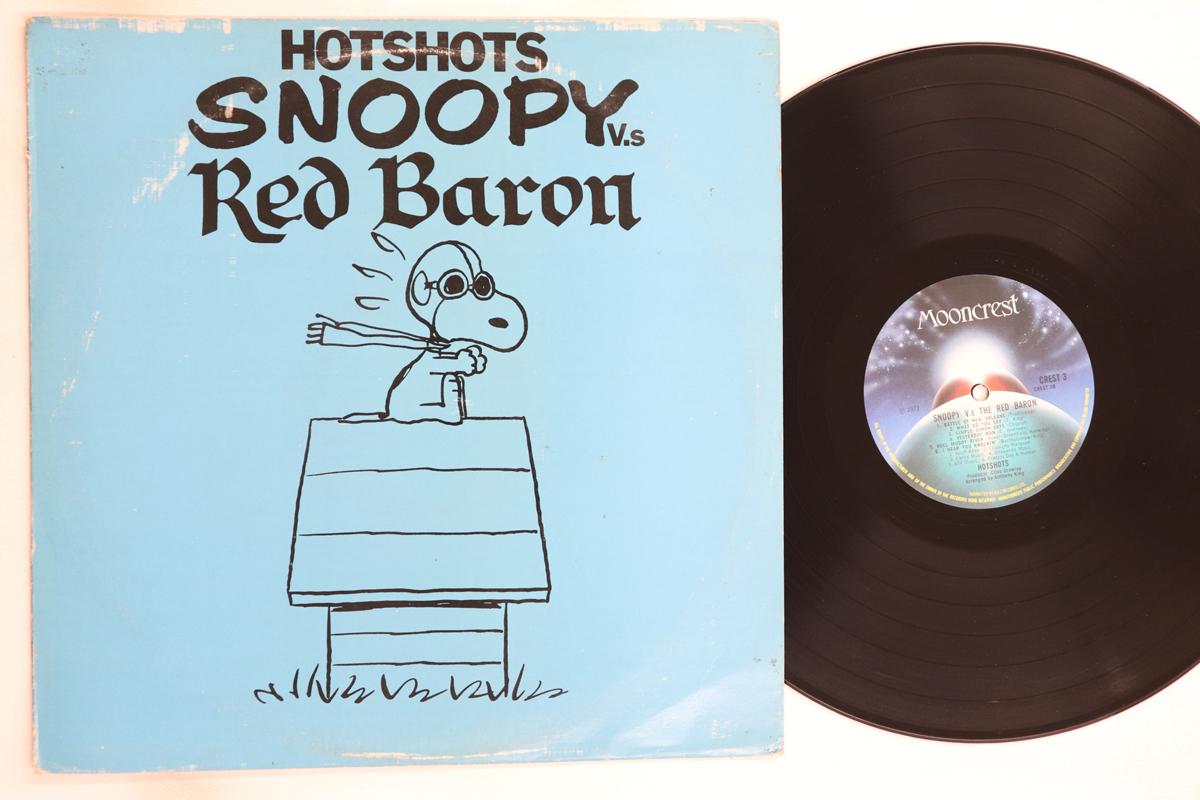 

LP Record HOTSHOTS - Snoopy V.s The Red Baron CREST3 MOONCREST 1973 UK Reggae, Ska & Dub Used
