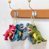 Cartoon Ugly and Cute Hamburger Capybard Dinosaur Plush Pendant Schoolbag Couple Keychain Boutique Doll Grab Machine Doll