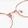 Metal Round Frame Glasses WomanMen Anti Blue Light Glasses Gold Optical Eyeglasses Frame Computer Glasses Transparent Clear Lens