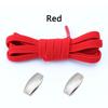 1Pair Elastic Laces Sneakers New Lock Flat Shoelaces Without ties Kids Adult No Tie Shoelace Rubber Bands Shoes Accessories