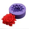 3D Rose Flower Fondant Cake Chocolate Sugarcraft Mold Cutter Silicone Tools Diy