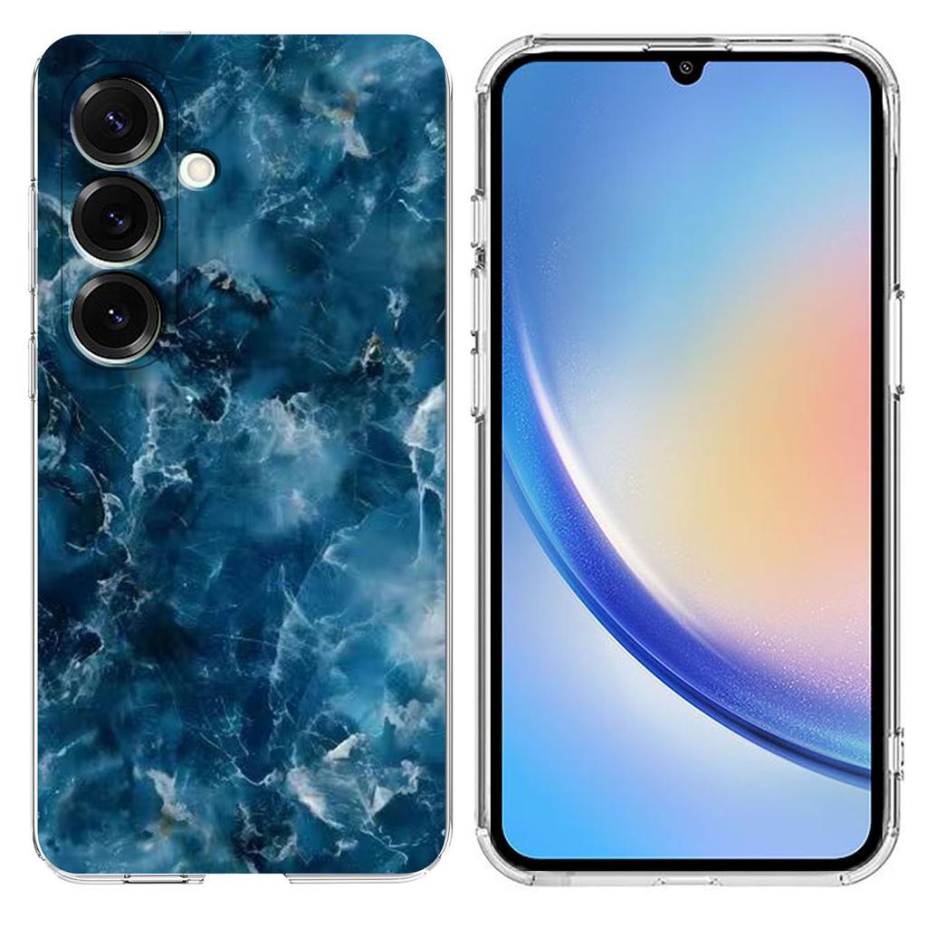For Samsung Galaxy A15 4G/A15 5G Case Marble Pattern Printing Soft TPU Phone Cover