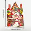 3d Christmas Card Unique Pop-Up Santa Claus Card Christmas Greeting Card Three-Dimensional For Decor Gifting Christmas