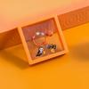 Creative Cartoon Metal Spider Pendant Halloween Diy Funny Pumpkin Doll Keychain Bag Pendant Small Gift