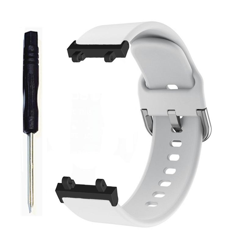 

Flexible Silicone Watchband for Huami Amazfit T-Rex 2 Smart Watch Replacement Strap Baby Blue