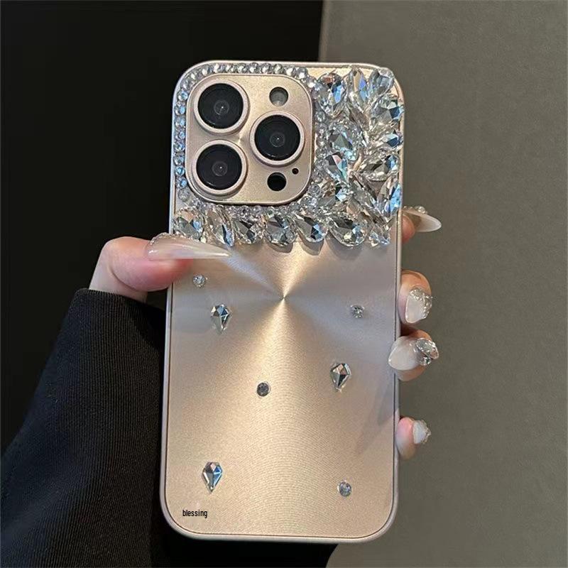 

Противоударный чехол Aurora Rhinestone для Apple 16 Pro Max/15/14 - Полная защита Apple 12 Pro Max