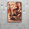 Mad Max Classic Poster Rusty Metal Plaque Retro Decorative Plate Bar Man Cave Garage Club Metal Sign Wall Decoration