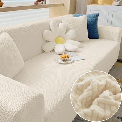 Dicker Sofabezug, elastischer Jacquard-Sofabezug, 1-/2-/3-/4-Sitzer, L-förmiger Ecksofabezug für das Wohnzimmer