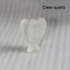 Kryształowa Rzeźbiona Figurka Anioła Stróża Kamień Kieszonkowy Uzdrawiające Rzemiosło 15" Statua