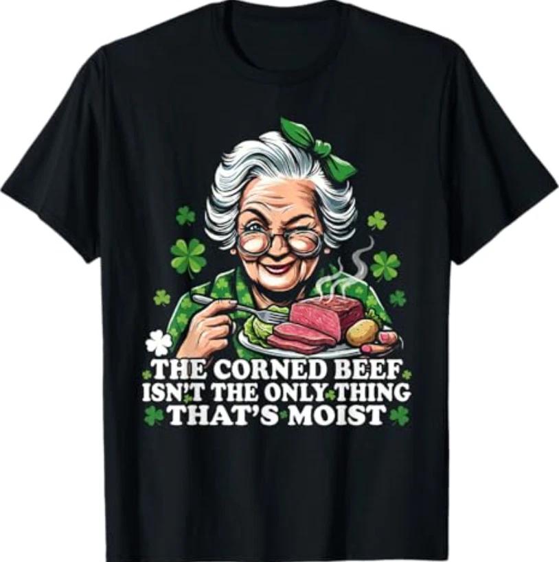Inappropriate St Patricks Day Funny St Pats Adult Humor Gag T-Shirt S