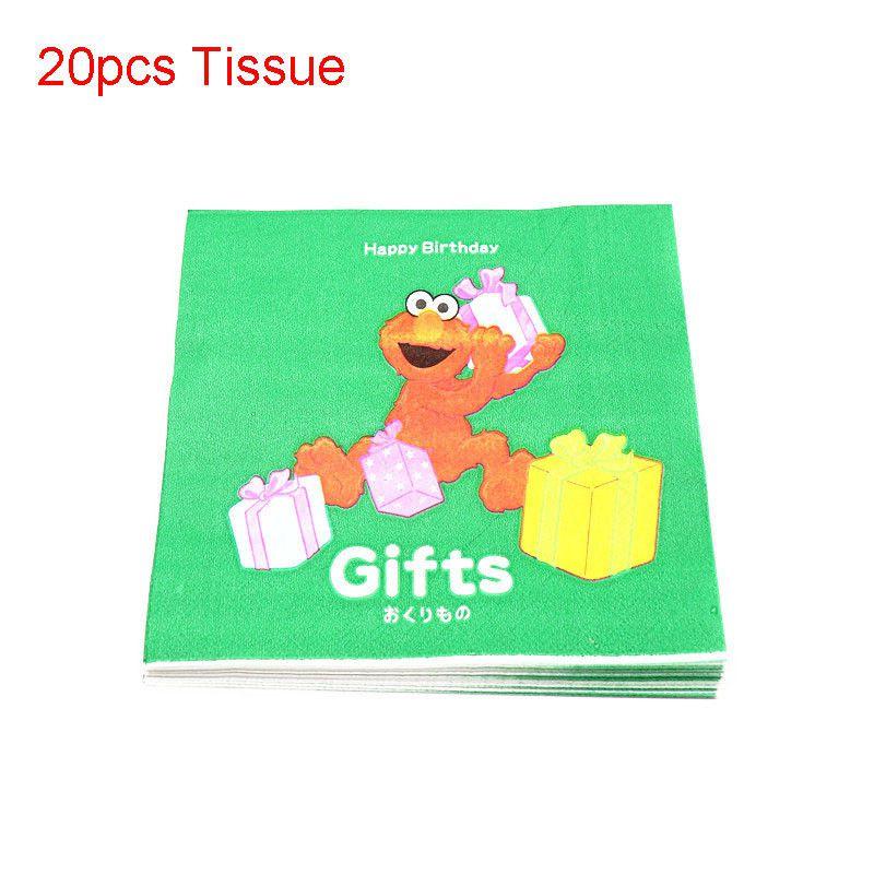 Sesamstraße Thema Alles Gute zum Geburtstag Partyzubehör für Kinder