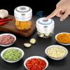 100/250mL Mini Electric Garlic Chopper USB Charging Ginger Masher Machine Sturdy Durable Chili Vegetable Crusher Kitchen Tool
