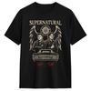 Impala Supernatural Movie TShirt Summer  Cotton TShirts For Men Harajuku Casual Tee Shirt ShortSleeve Aesthetic Tees