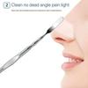 1PCS Professional Stainless Steel Blackhead Remover Tool Double-Ended Facial Pore Cleaner Massage Beauty Extractor Kit
