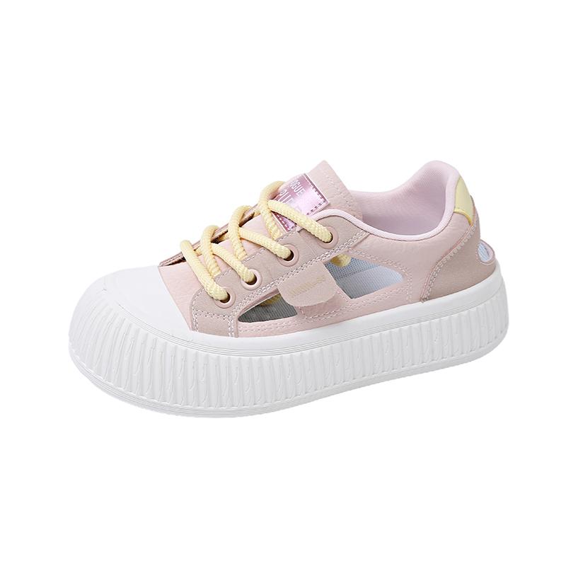 

Summer Women s Shoes Ightweight Cushion Comfort Breathable Soft Comfortable Board Shoes Flat Thick Bottom Outdoor Casual Shoes 40